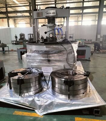 Machine à clignoter des billes en acier avec une puissance de 45 kW et une capacité de chargement de 400 kg