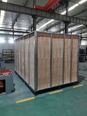 Machine à clignoter des billes en acier avec une puissance de 45 kW et une capacité de chargement de 400 kg