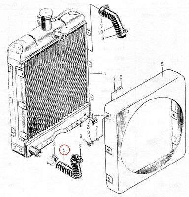 495AG-00002 Tuyau d'admission pour pièce de rechange de moteur diesel Fabriqué en Chine