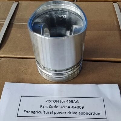 Piston neuf avec code de pièce 495A-04009 pour moteur diesel agricole 496AG