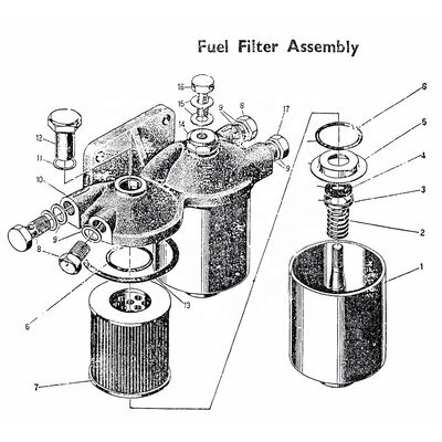 Pièces de rechange pour moteur diesel DURA pour 2105A 2105A-3A 2105A-6 495AG 495BG - Démarrage électrique, refroidi par eau, multicylindre, 2251CC, 24CV