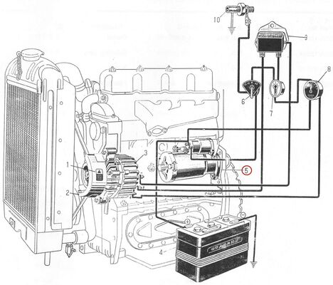 495AG Moteur Diesel Pièce de Rechange Démarreur QD1328C Chine 1kg