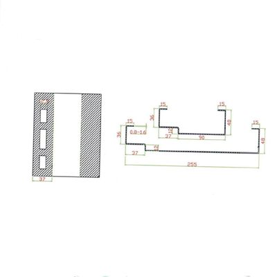 Petit pain de cadre de porte formant la machine