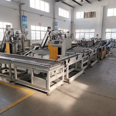 Machine à emballer, sachet en plastique et emballage de carton pour le clou, la vis et le rivet